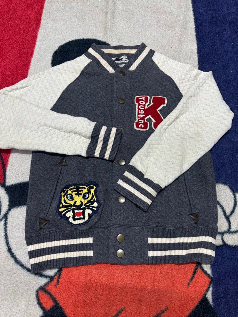 Rough varsity jacket hot sale