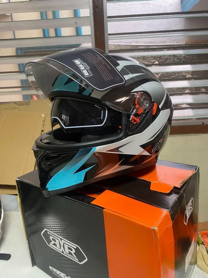 RXR Motorcycle FULLFACE HELMET, Motorbikes, Motorbike Parts ...
