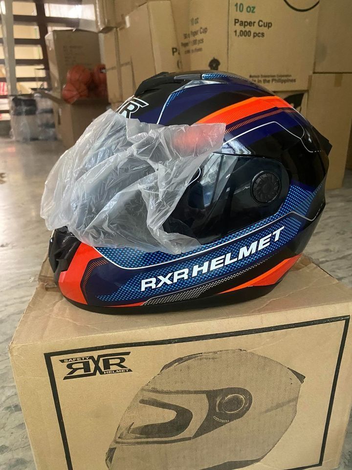 RXR Motorcycle FULLFACE HELMET, Motorbikes, Motorbike Parts ...