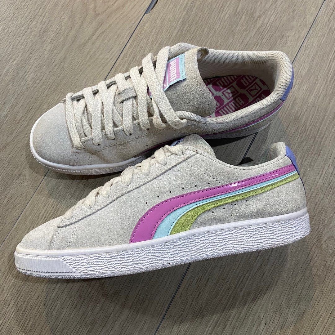 Sepatu puma suede rainbow