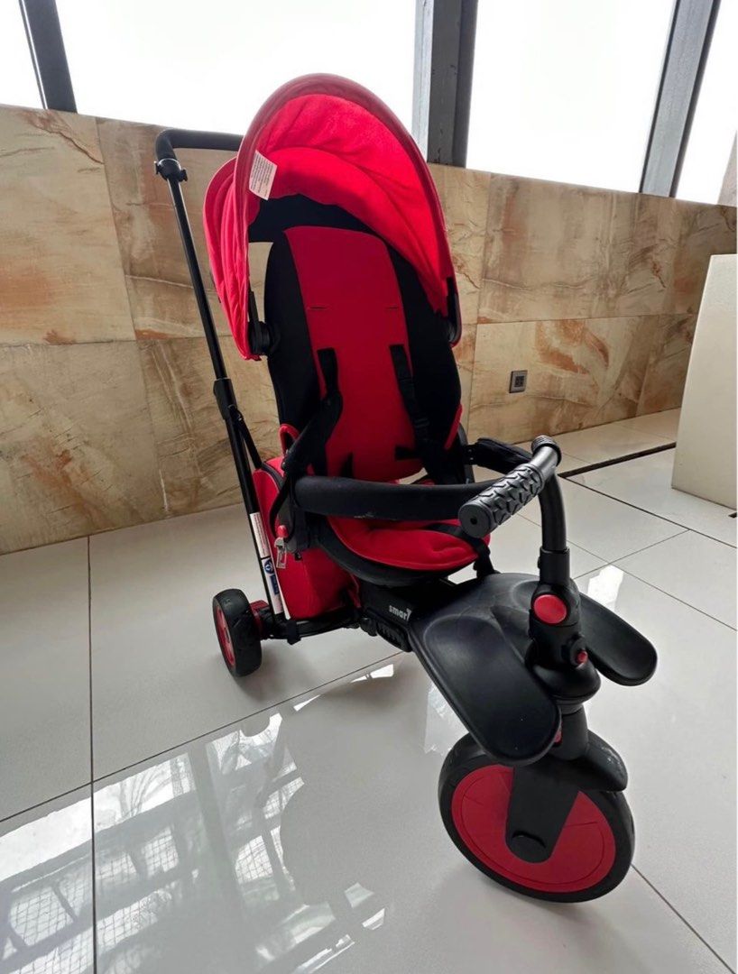Smartrike STR7J Stroller (Category: Strollers) located in Pasay City. Submitted by jcl1234 (Listing ID 1313941886, Image 1). Description: Used once only at home. Suitable for age 10-36 months READ FIRST, SAVE OUR TIME ❌️PASS SA BARAT, WILL NOT REPLY ❌️No Rushing ❌️Lalamove COD ✅️PAYMENT FIRST ONLY #2024declutter 📍Location: Tondo Manila ✅️MOP: Bank Transfer( BDO, AUB) Gcash ✅️Shipping: c/o Buyer.