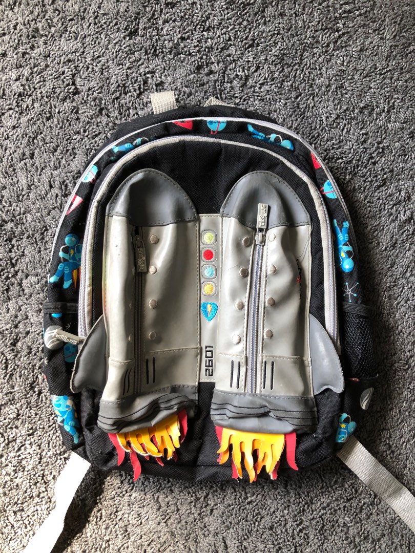 Smiggle Rocket Space Backpack