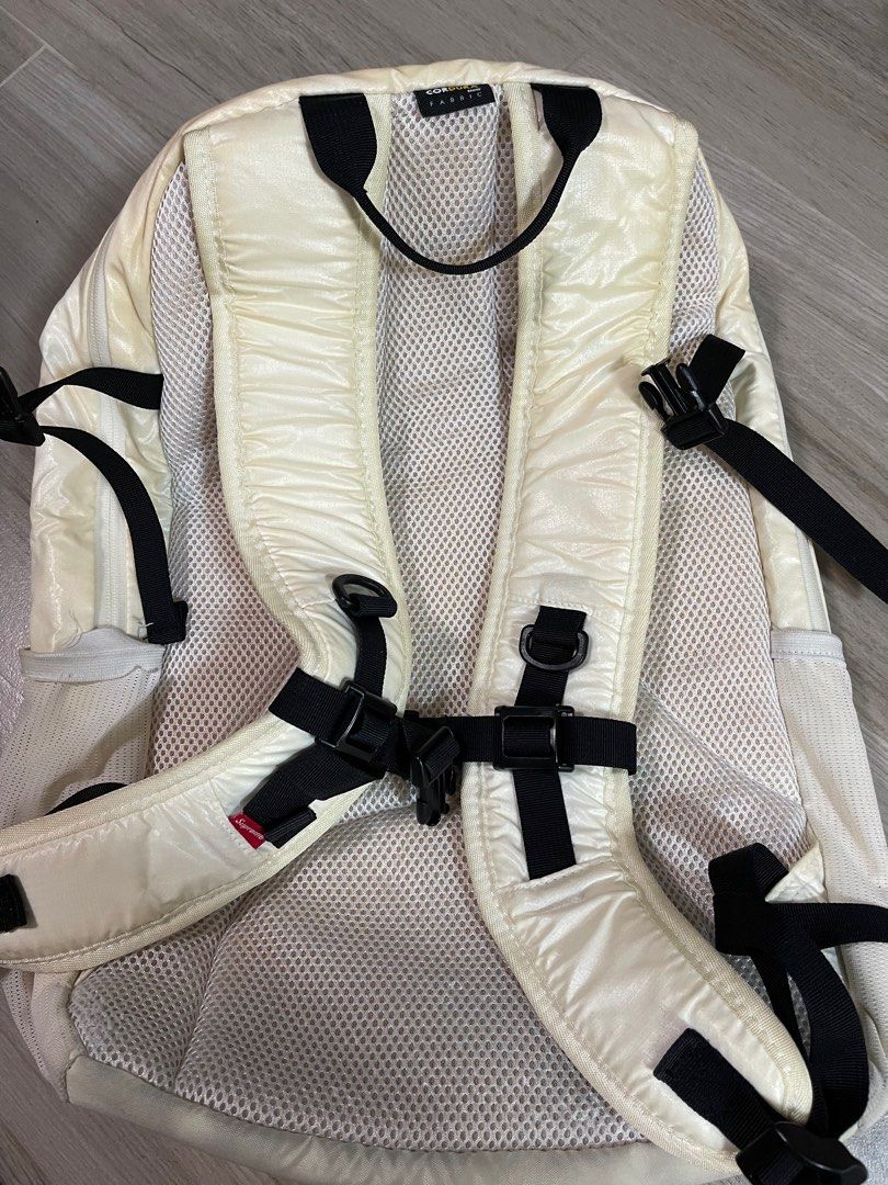 Supreme FW17 Backpack White Carousell