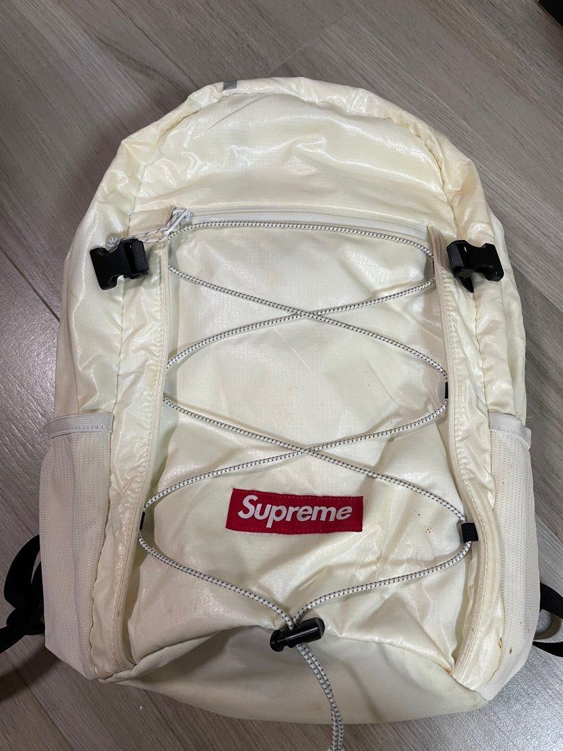 Supreme fw17 backpack white shop