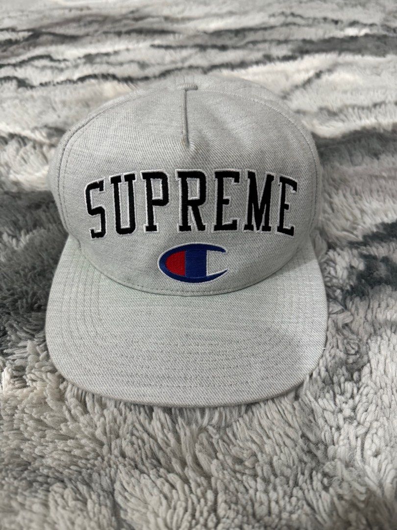 Supreme X Champion Cap Men s Fashion Watches Accessories Cap Hats on Carousell