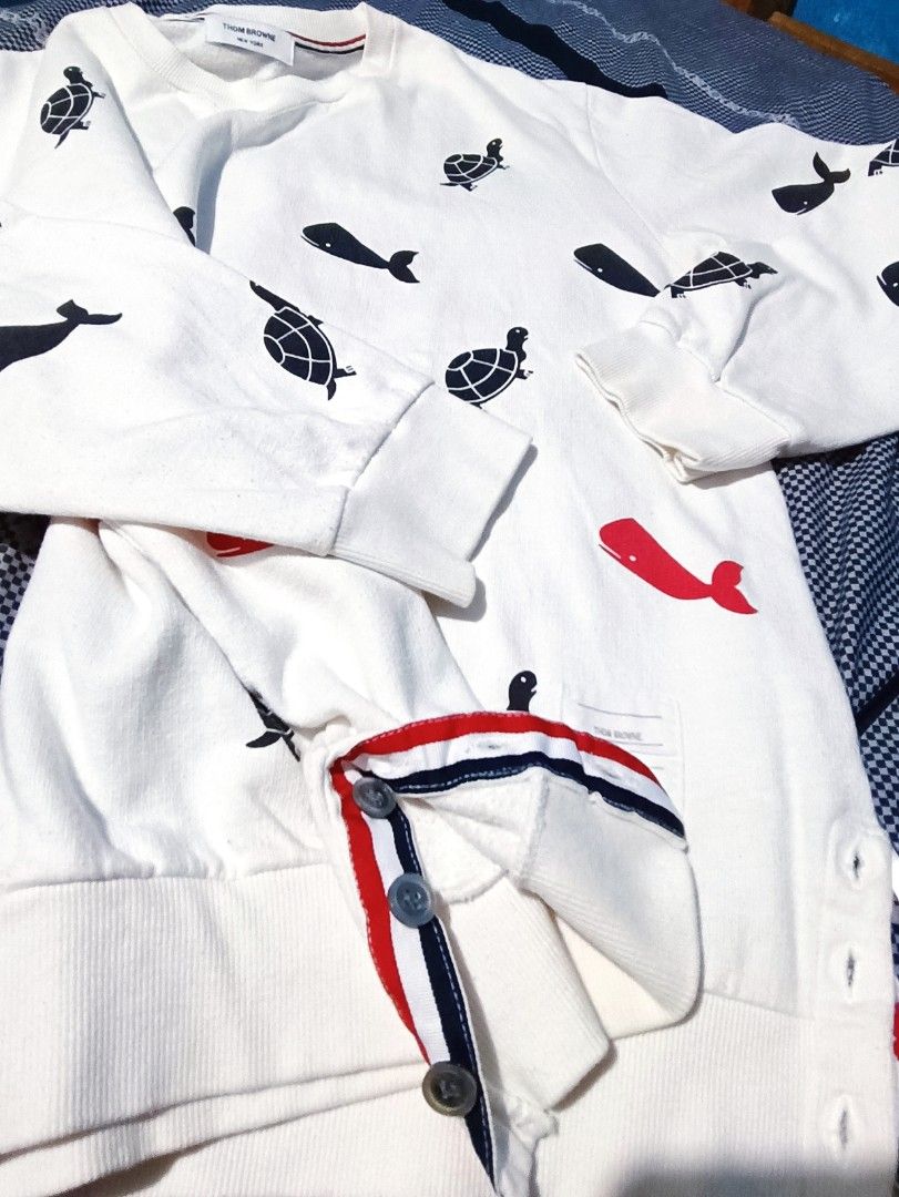 Thom browne sweater whale new arrivals