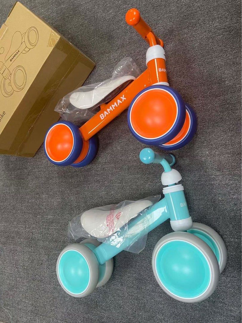 Totally new 2 colors to choose Bammax Baby balance Bike Baby Bicycle Riding toys For 9 month old to 2 year old baby birthday present No Pedal Babies Kids Infant Playtime on Carousell