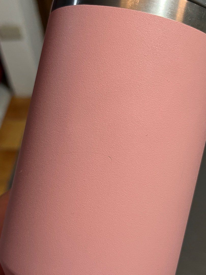 Tyeso tumbler with straw in pink 900ml (Category: Water Bottles & Tumblers) located in Iloilo. Submitted by zenova (Listing ID 1313833708, Image 3). Description: Tyeso tumbler with straw in pink 900ml. See other photos for scratches and dent.