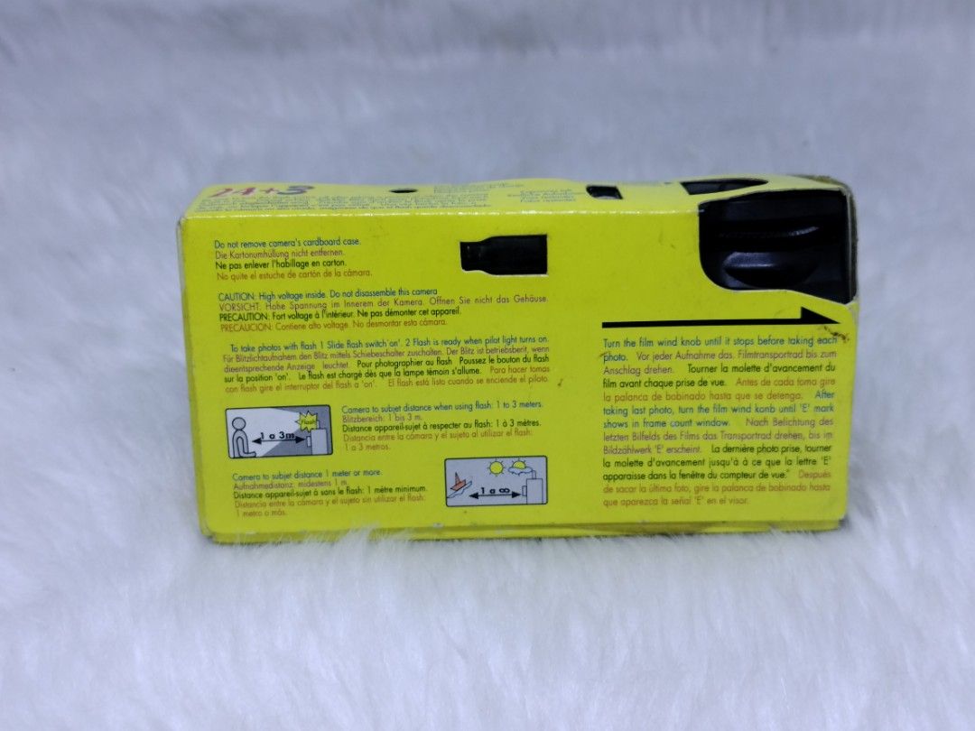 wealisa sport disposable camera 24 +3 (Category: Cameras) located in Manila. Submitted by ultimogizmos (Listing ID 1313939948, Image 2). Description: wealisa sport disposable camera 24 +3 natesting ng 2 shot di na ginamit.