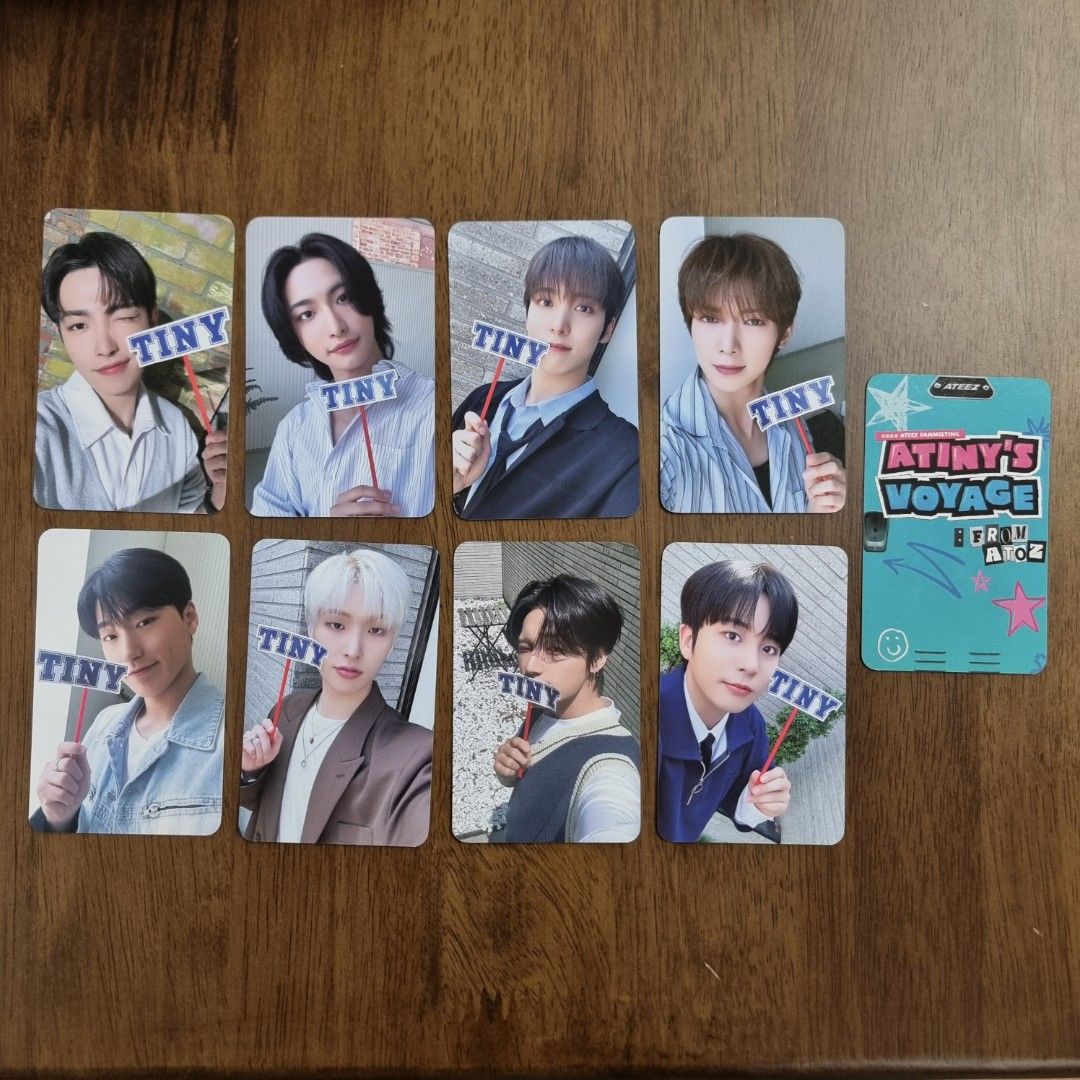 WTS] ATEEZ Fanmeeting ATINY ZONE PCs, Hobbies & Toys, Memorabilia