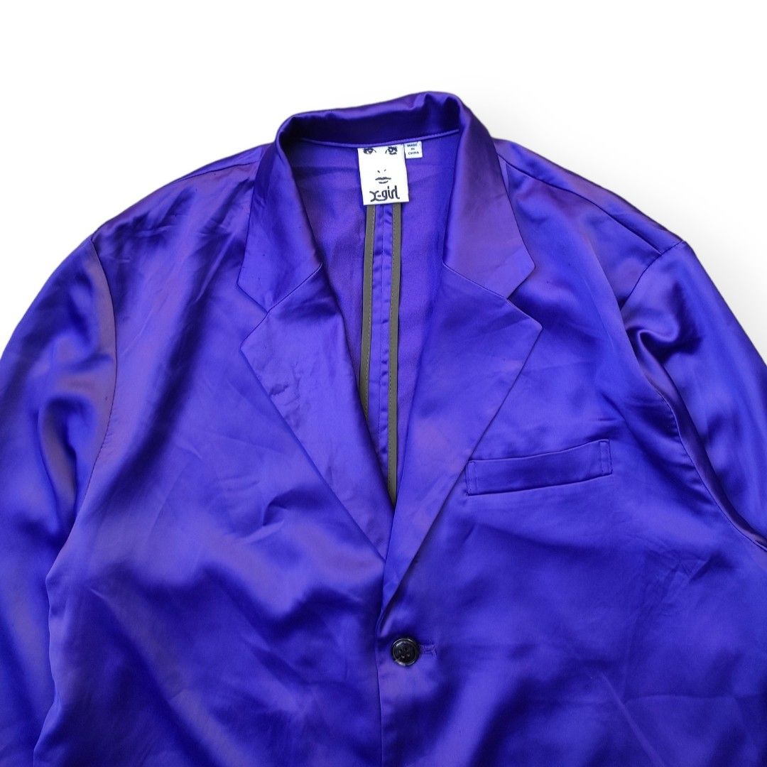 【X-girl x YURINO】 SINGLE-BREASTED JACKET X-girl x YURINO】 SINGLE-BREASTED JACKET