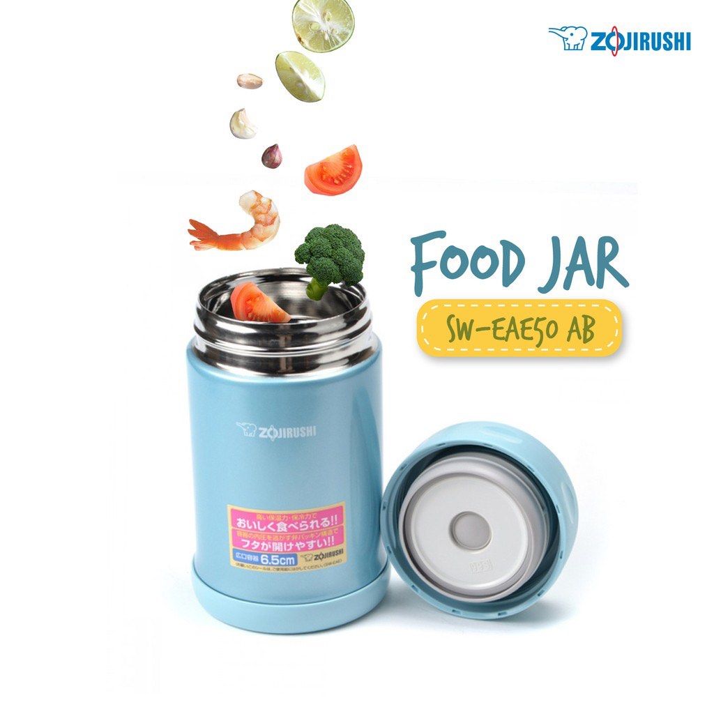 Zojirushi Food Jar 500ml Blue