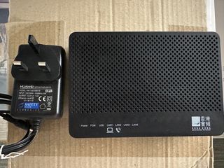 HUAWEI 華為 EchoLife HG8045Q光纖 WiFi Modem 適合還機 HKT PCCW 電訊盈科 網上行 Now TV ...