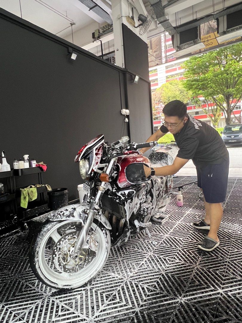 🔥 Bike Spa Detailing Serangoon First Centre Classic Spa $25