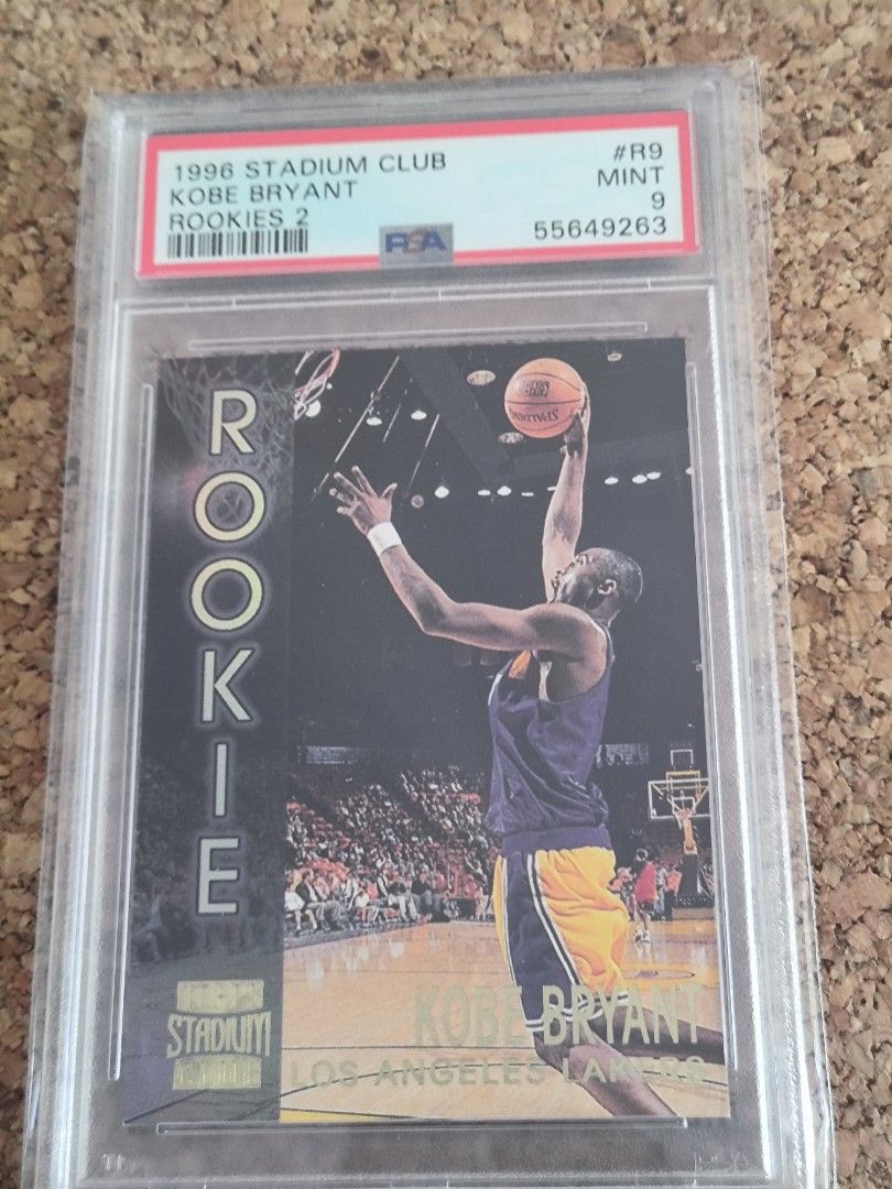 高比拜仁Kobe Bryant 1996 Topps Stadium Club Rookies RC 新人NBA 咭 