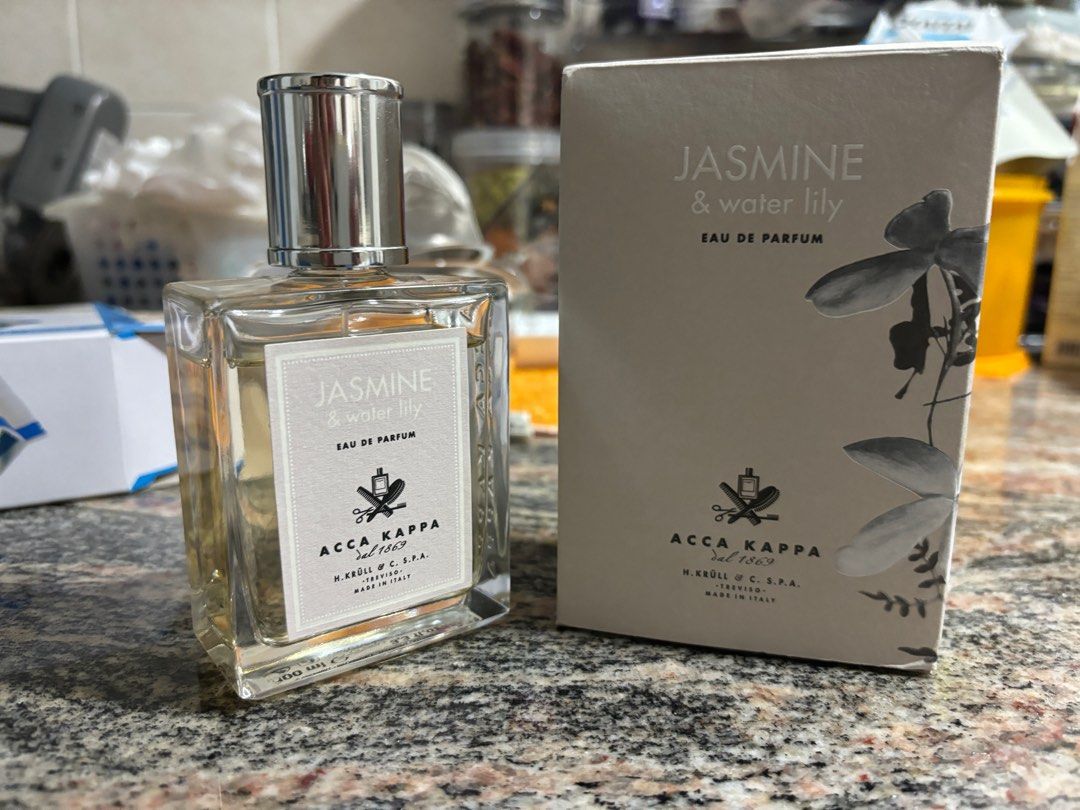 acca kappa water lily and jasmin edp 100ml, Beauty Personal Care