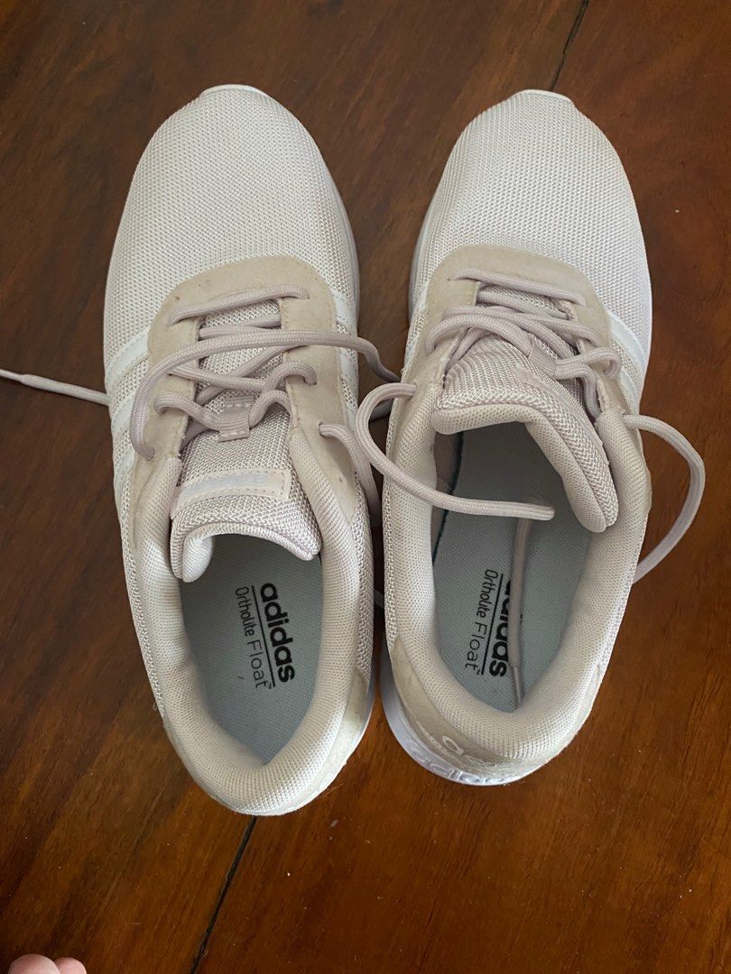 Adidas Lite Racer Women s Road Running Shoes Beige Cream Women s Fashion Footwear Sneakers on Carousell