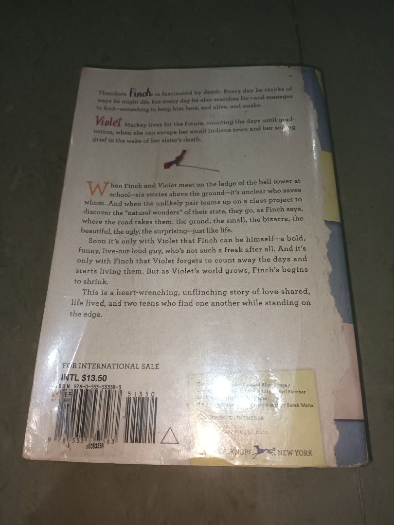 All The Bright Places (Category: Storybooks) located in Manila. Submitted by ndmc_ (Listing ID 1314014849, Image 2). Description: .