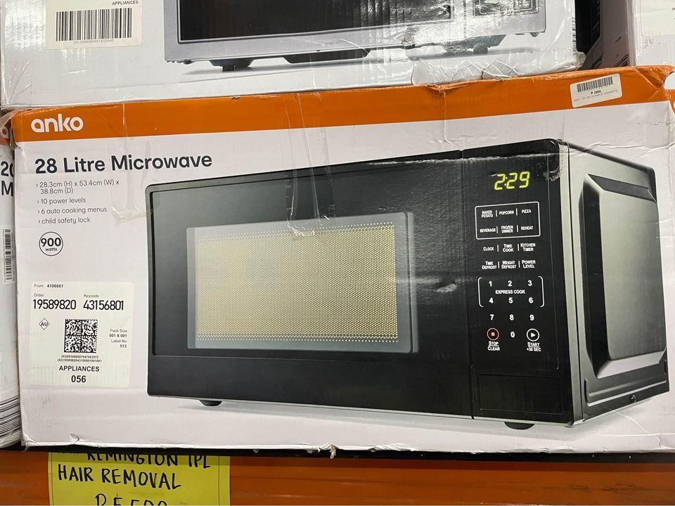 Anko 28 litre microwave outlet