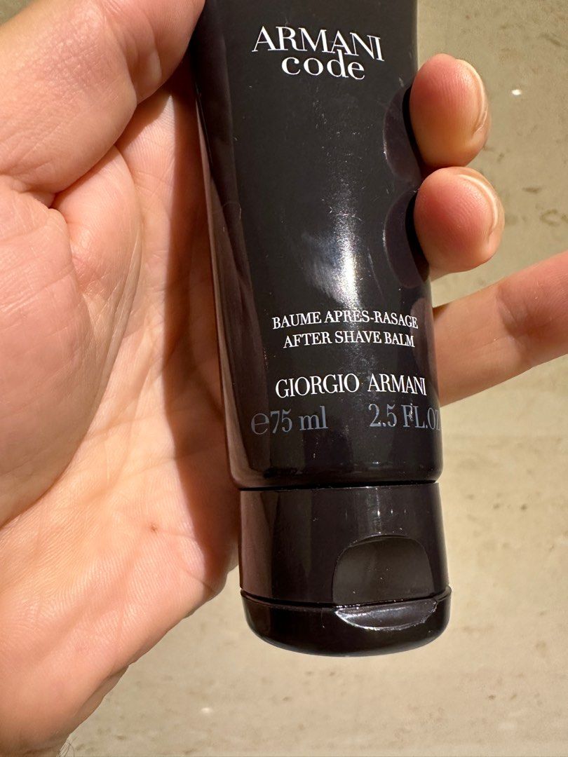 Armani code aftershave balm 75ml top