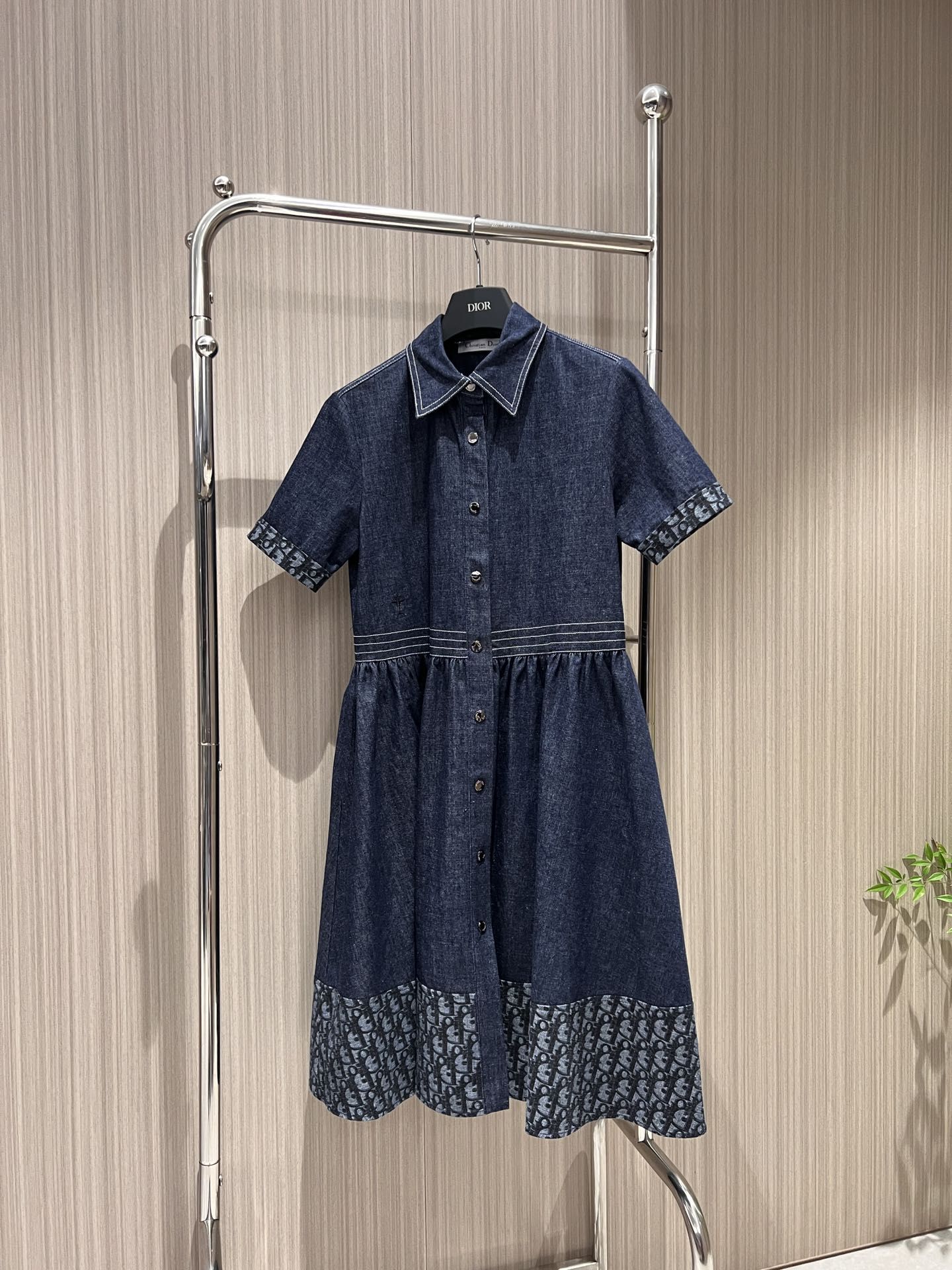 Dior denim dress shop