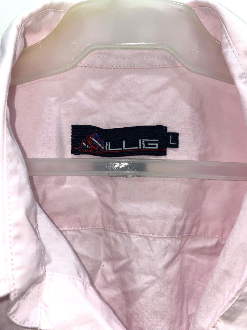 baby pink button down polo shirt (Category: Blouses) located in Navotas City. Submitted by lovecored (Listing ID 1314141245, Image 3). Description: ★ rfs: too big for me mop: gcash, maya, unionbank, bdo mod: sdd, ggx.