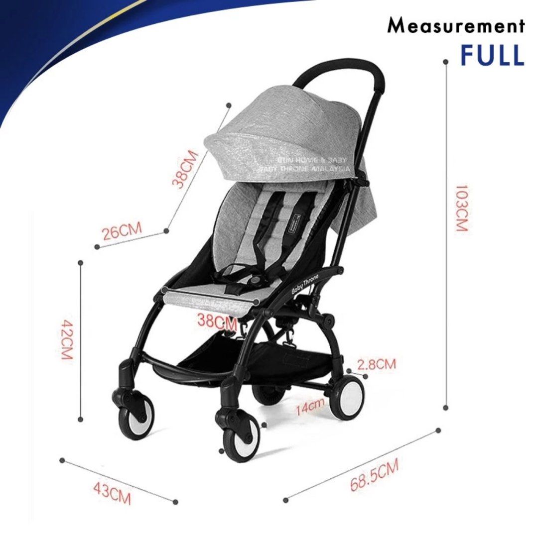 Baby throne stroller online