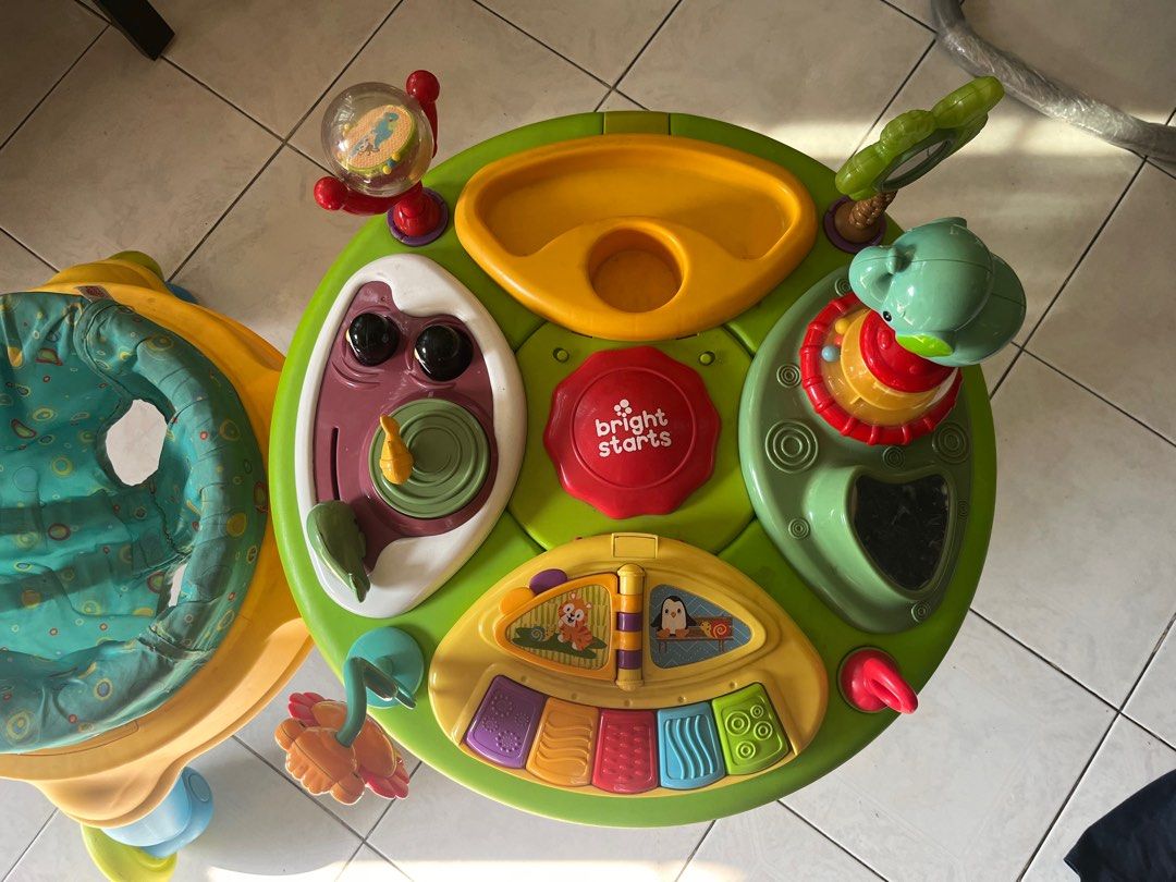 Baby Walker Walk Around Activity Table Baby Baby Walker Bright