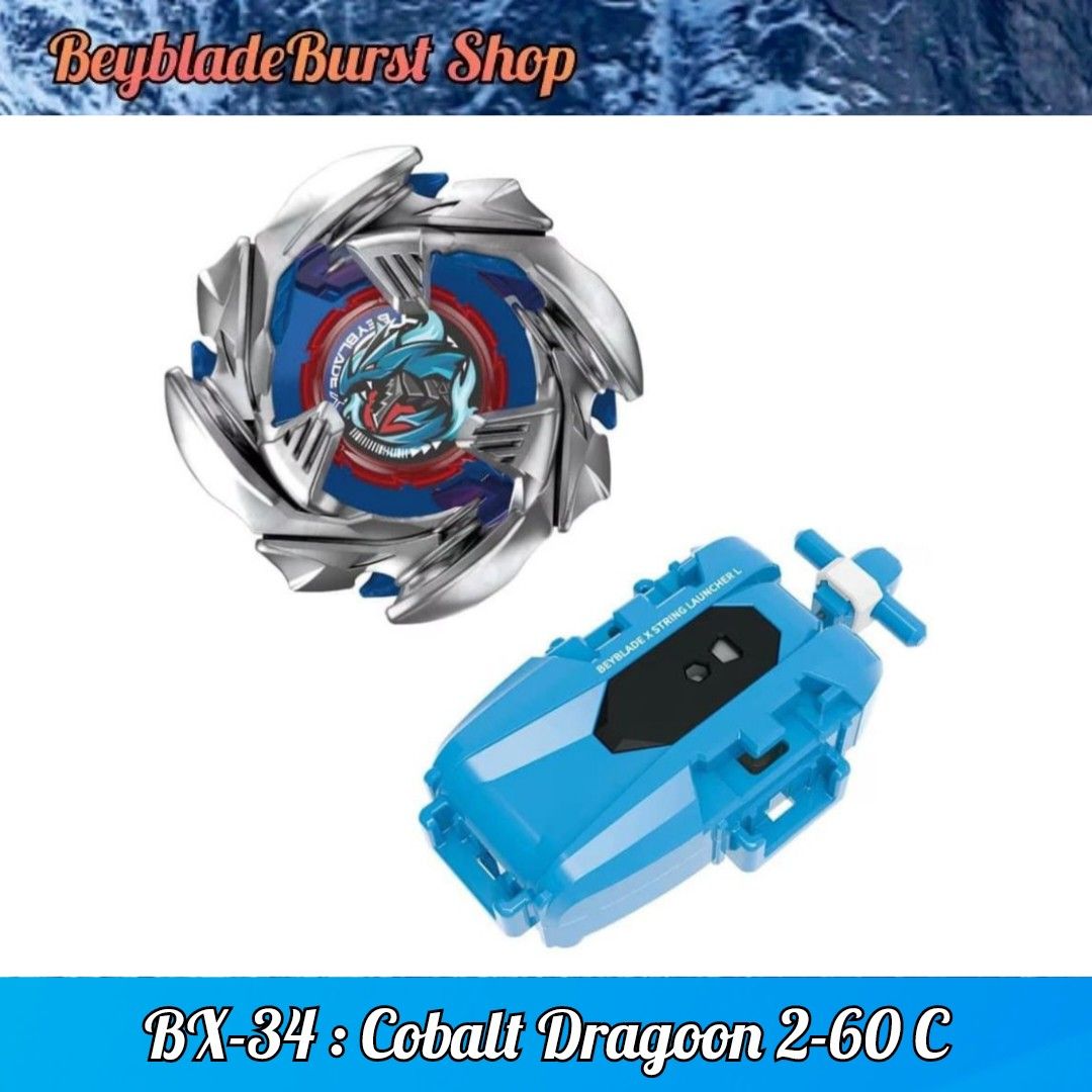 BEYBLADE X BX-00 スターター コバルトドラグーン2-60C Black Beyblade