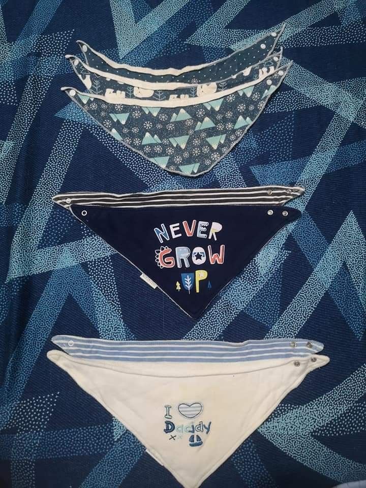 Bibs for boys 80 per set (Category: Babies & Kids Fashion) located in Legazpi City. Submitted by gingerails (Listing ID 1314142489, Image 1). Description: .