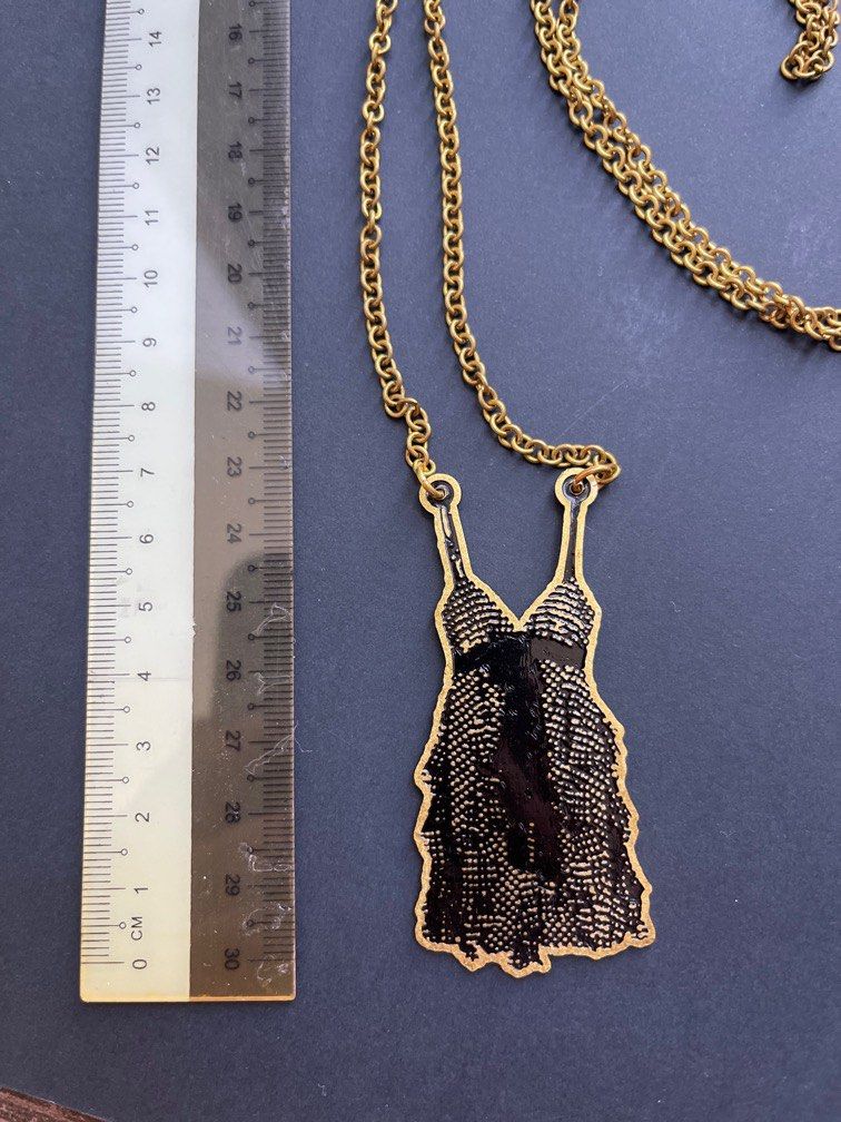 BNIB ONE OF A KIND QUIRKY LONG NECKLACE 1 Piece only Sleeveless Dress