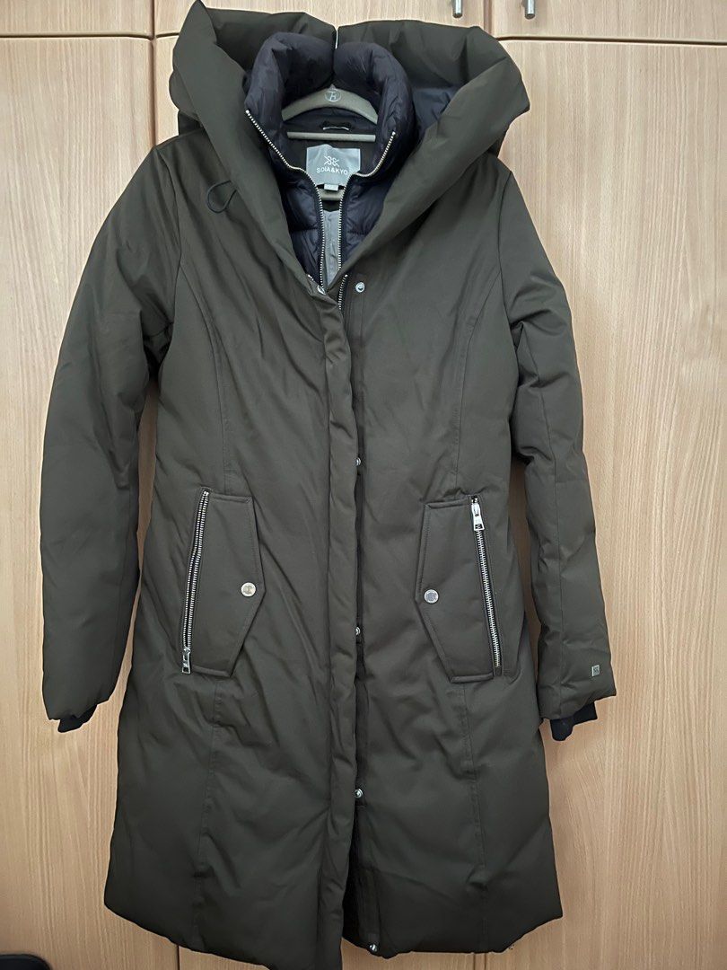 Parka Brands Like Soia And Kyo Soia Kyo Sonny Hooded Down Coat
