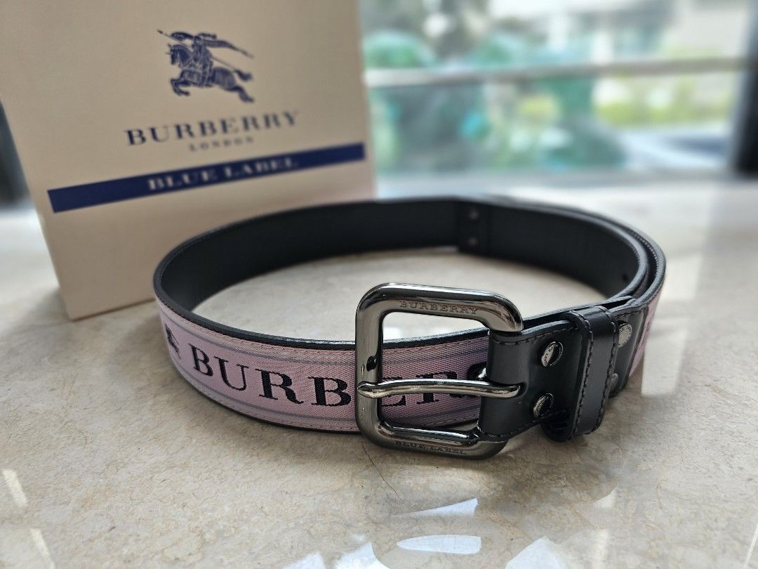 Burberry Blue Label belt authentic from Japan