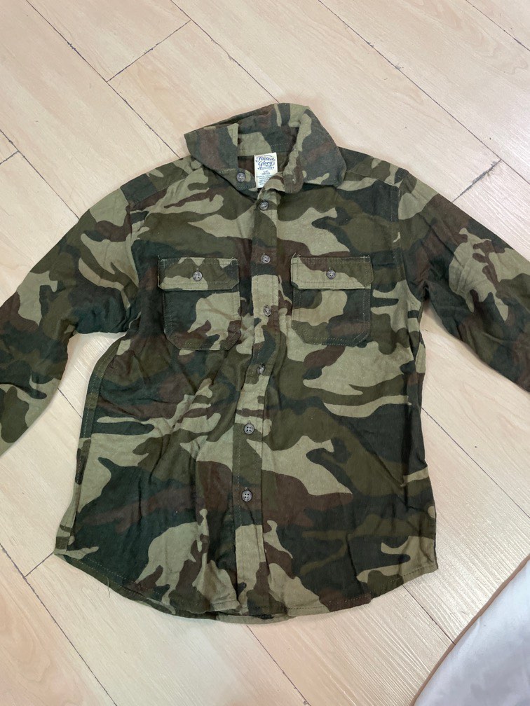Faded glory camo jacket top