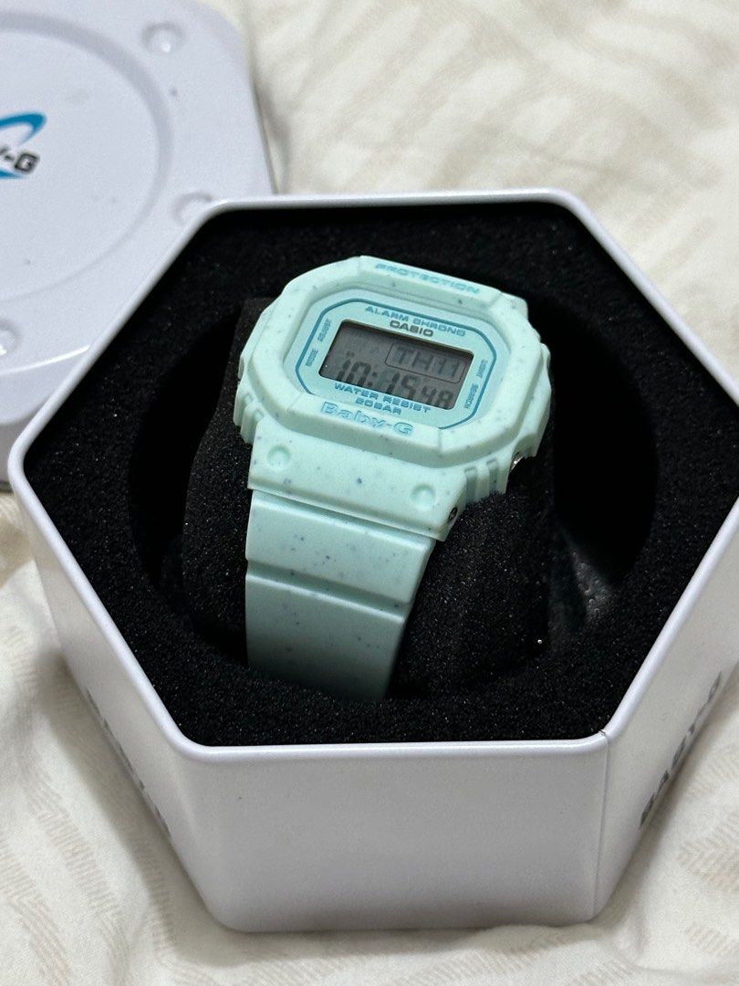 Casio BABY G mint green Women s Fashion Watches Accessories Watches on Carousell