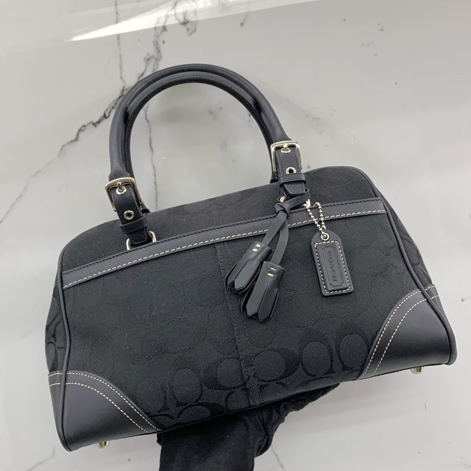 Signature バッグ BK COACH Boston Y2K Bag Mini