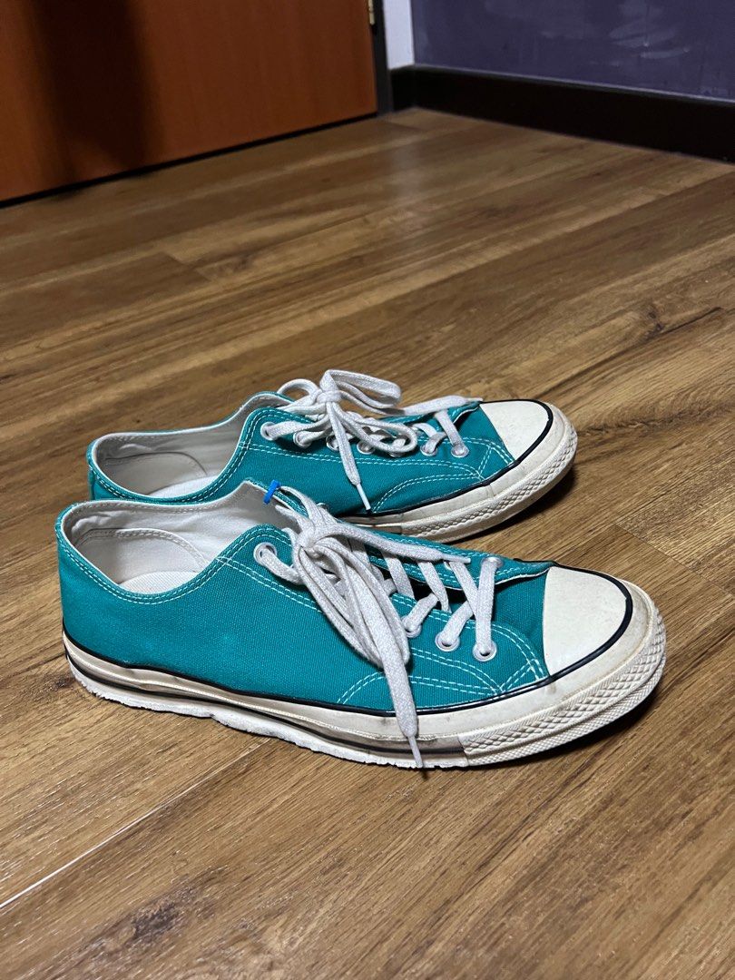 Converse Chuck Taylor s Emerald Men s Fashion Footwear Sneakers on Carousell