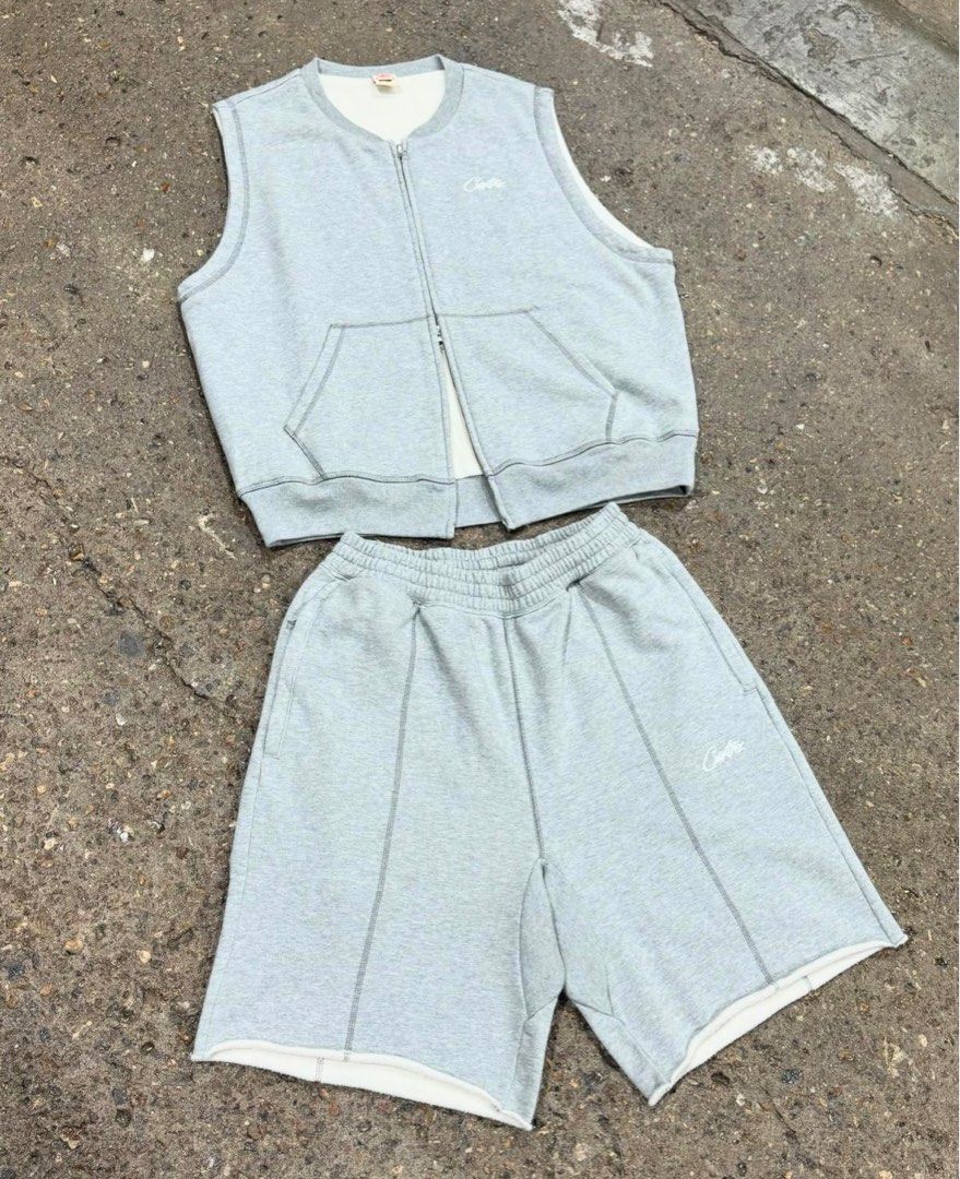 ウェア CORTEIZ HMP RAW HEM SHORTS HEATHER GREY Corteiz HMP Raw Hem Shorts Condition : New Color : Heather