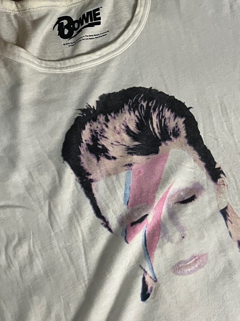 David bowie t shirt primark top