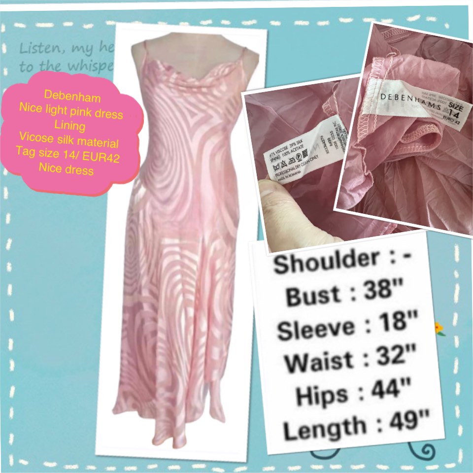 Debenhams blush dress outlet