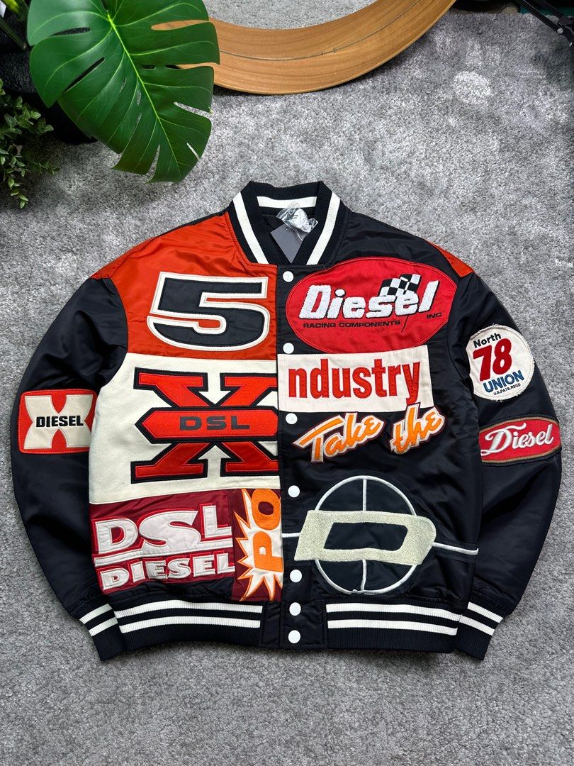 Diesel patch jacket top