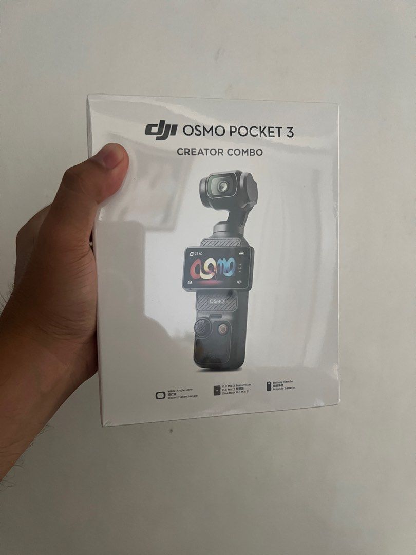 Dji Osmo Pocket 3 Creator Combo (Category: Video Cameras) located in Pasay City. Submitted by shansey21 (Listing ID 1313975051, Image 1). Description: Available! Onhand Dji Osmo Pocket 3 Creator Combo 40,000 pesos Dji Ph warranty / Local PH unit Pick up / Meet up Vitocruz Taft Malate Manila.