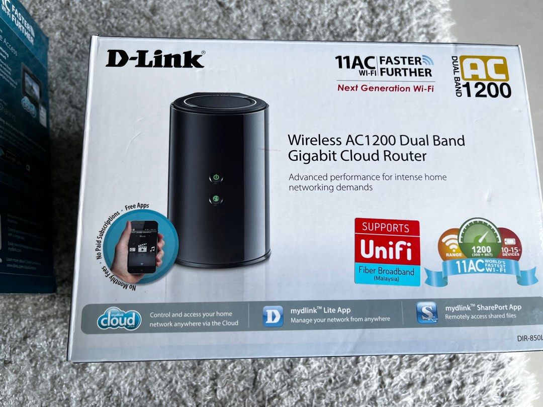 D-link AC1200 Router, Computers & Tech, Parts & Accessories, Networking ...