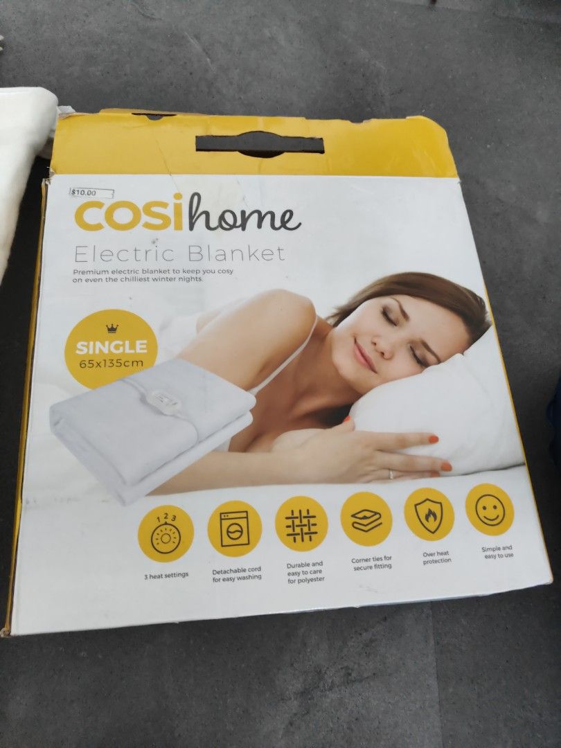 Electric Blanket Furniture Home Living Bedding Towels on Carousell