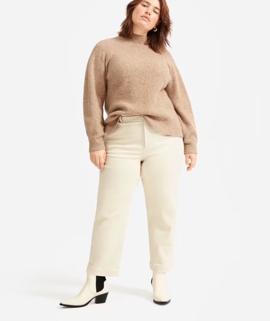 Straight leg crop everlane sale