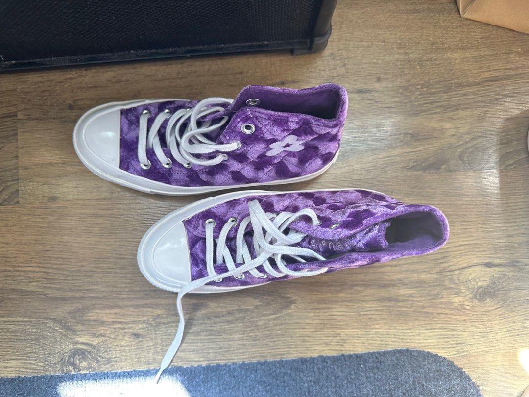 Golf Le Fleur x Converse Chuck 70 Hi Quilted Velvet Tillandsia Purple 165600C