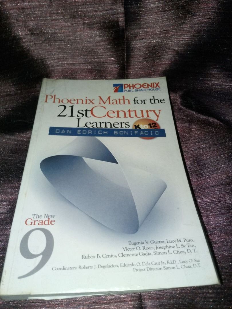 Grade 9 Math Book Pheonix Math for the 21st Century Learners, Hobbies ...
