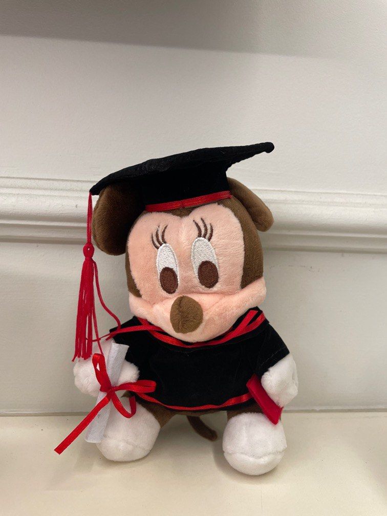 Graduation Minnie Mouse, Hobbies Toys, Toys Games on Carousell