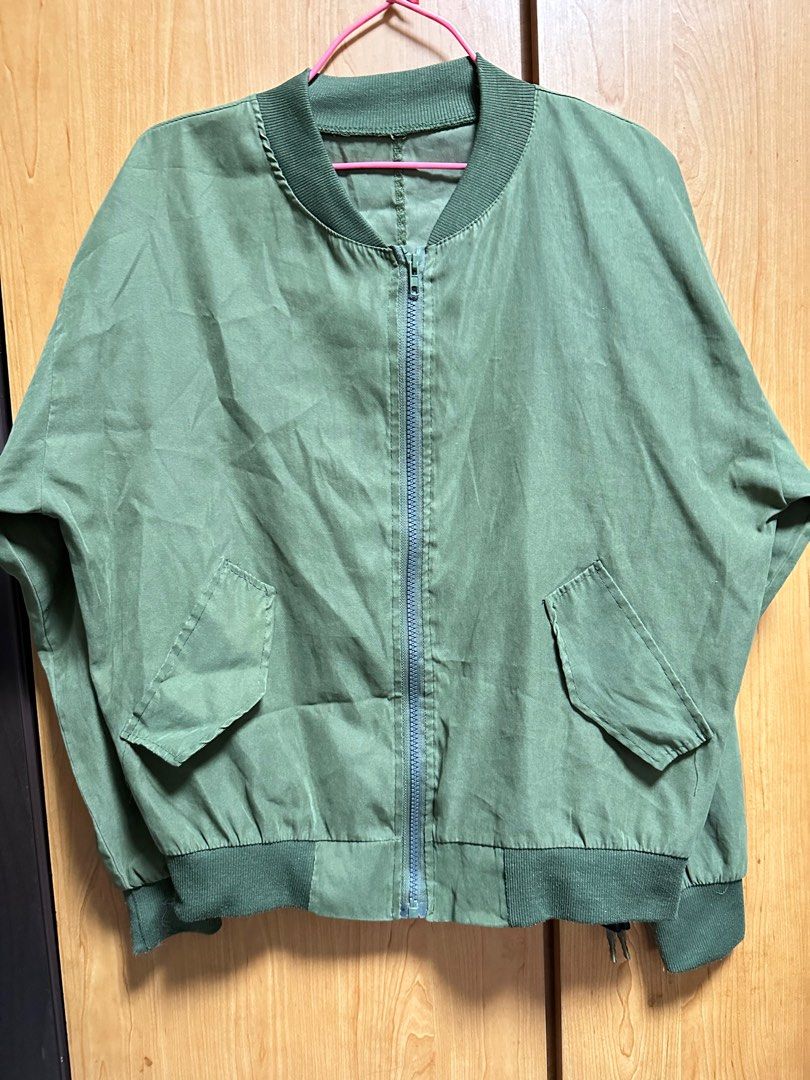 Thin green jacket cheap
