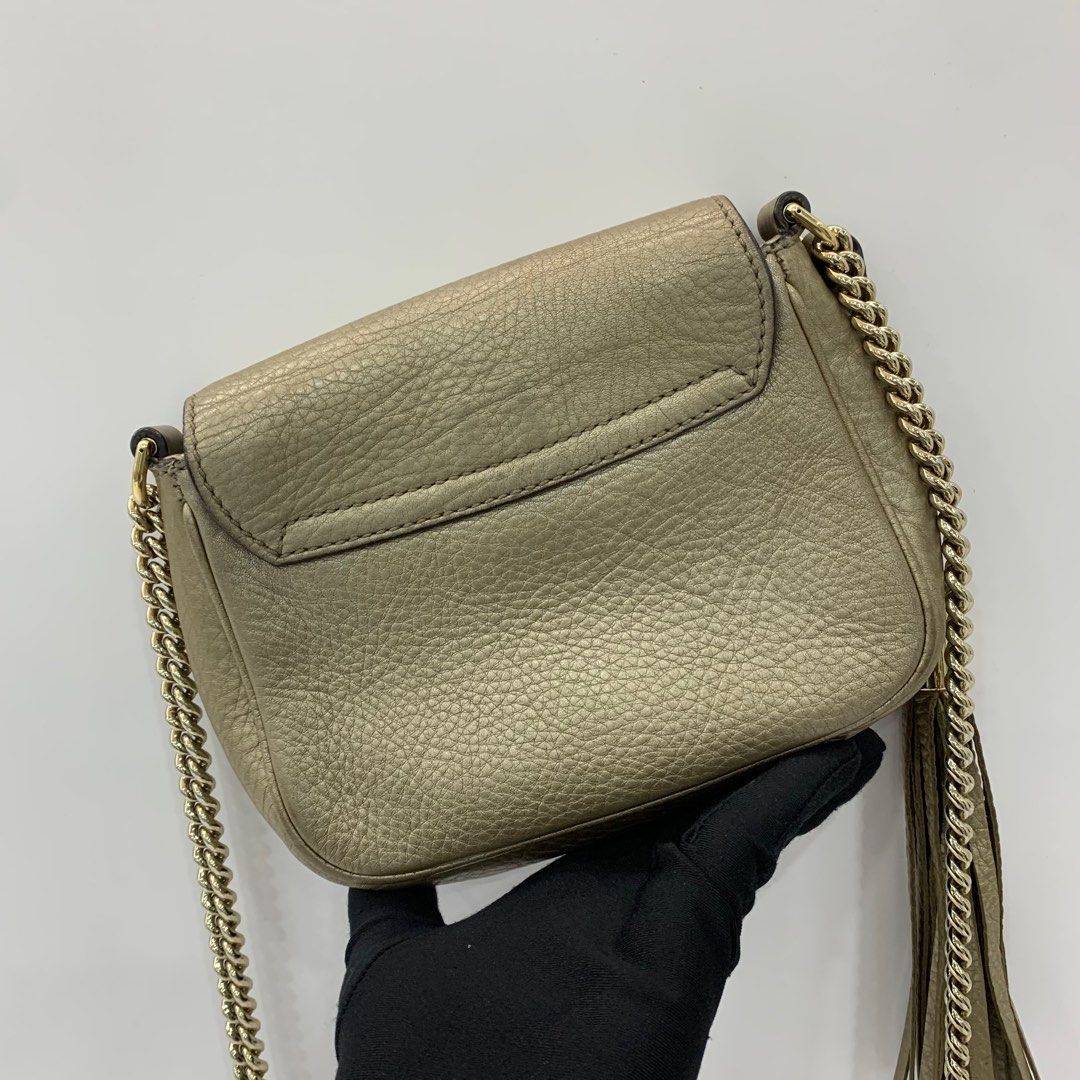 DISCOUNTED GUCCI 323190 GG INTERLOCKING CHAIN SHOULDER BAG 247035603